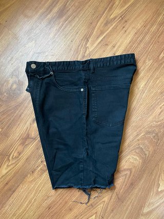 Pull&Bear Y2K Vaqueros Negros Desgastados