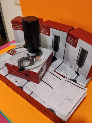 Lote 10 dispensadores vino eléctricos USB