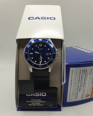 Casio Duro Marlin MDV106 azul Sumergible 200m