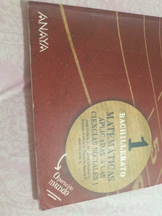 Matemáticas aplicadas a las Ciencias Sociales I...