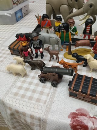 Lote figuras Playmobil años 70