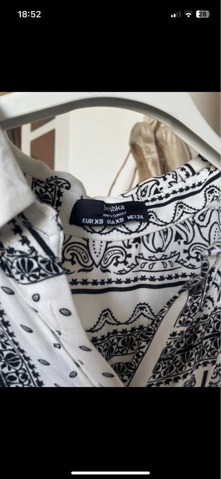 Camicia Bershka fantasia bandana