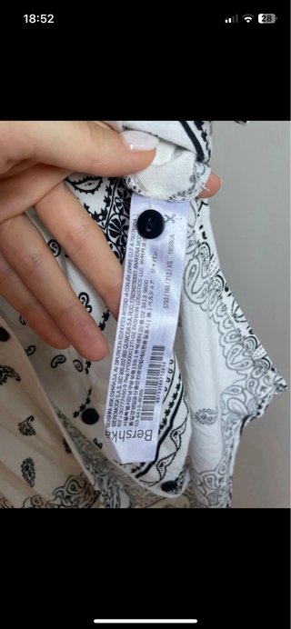 Camicia Bershka fantasia bandana