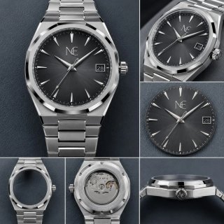 Reloj NE Plata/Gris