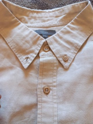 Camisa beige manga larga TEX MAN XXL