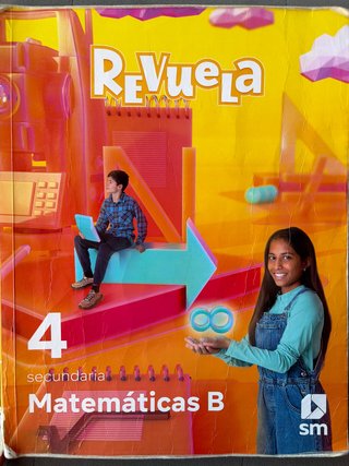 Matemáticas B, 4 secundaria, Revuela