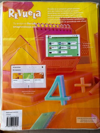 Matemáticas B, 4 secundaria, Revuela
