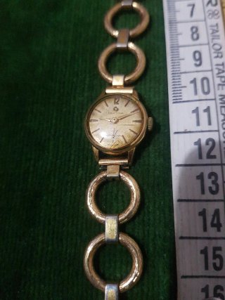 Reloj Certina Pulsera Mecánico Mujer Oro y Plata