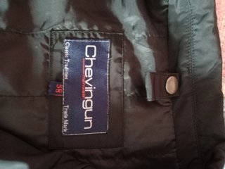 Chaqueta impermeable caballero negra