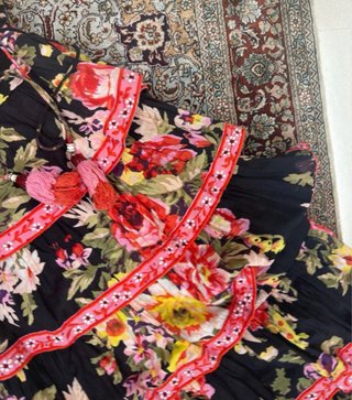 Vestido Ibicenco Estampado Floral