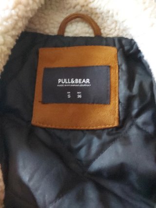 Chaqueta Pull&Bear ante forrada invierno