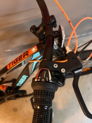 Bicicleta Infantil Llanta 20 Negra/Naranja