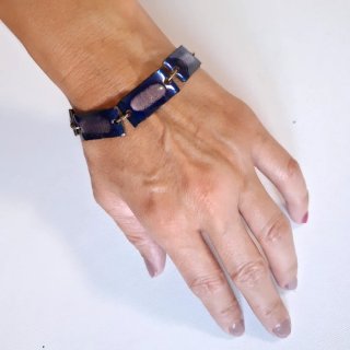 Pulsera Vintage Esmaltada Rectangular