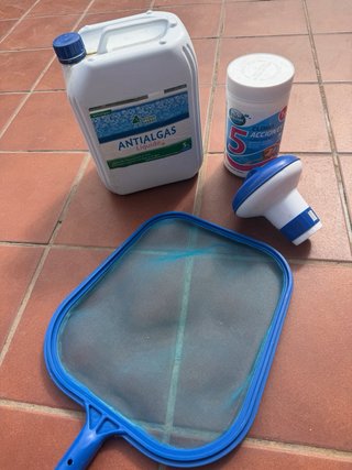 Set Bomba Filtro Arena vidaXL 400W 11000 L/H