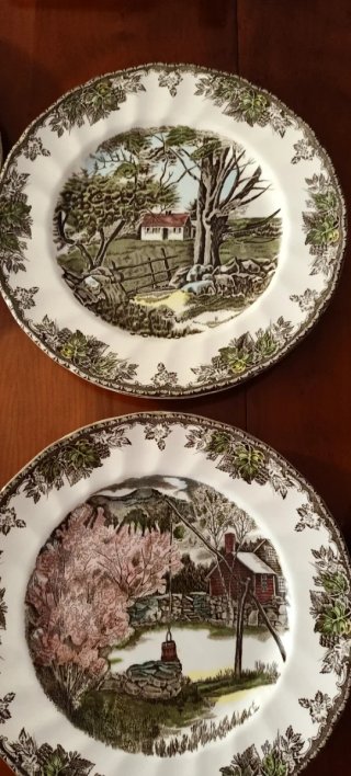 Colección Platos Johnson Bros. Porcelana