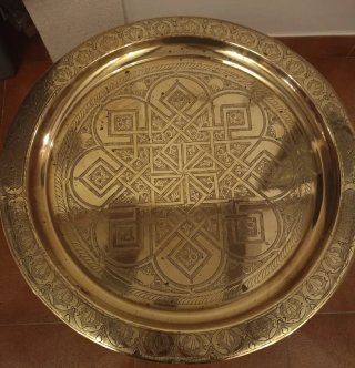 Mesa Marroquí Plegable Madera