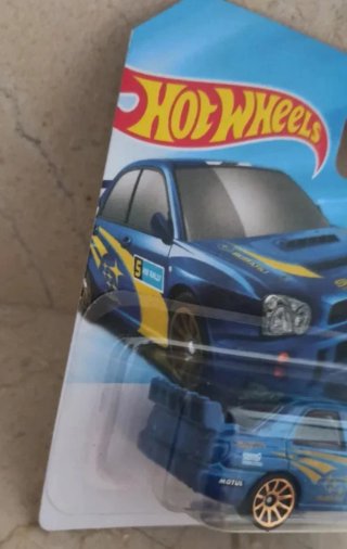 Hot Wheels Subaru Impreza WRX