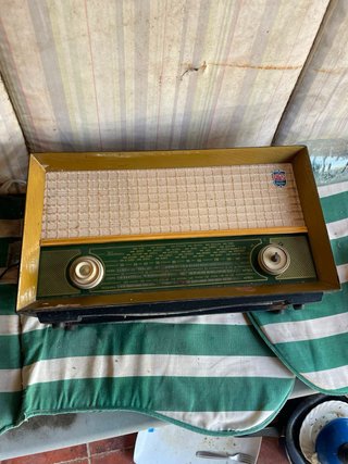 Radio Pitmom Beige/Marrón