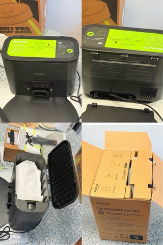 Robot Aspirador Fregasuelo 8000PA Base Autovaciado