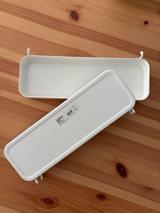 Tablero perforado SKÅDIS Ikea blanco