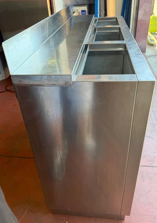 BOTELLERO REFRIGERADO INDUSTRIAL ACERO INOXIDABLE