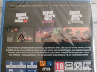 GTA The Trilogy PS4 Edición Definitiva precintado.
