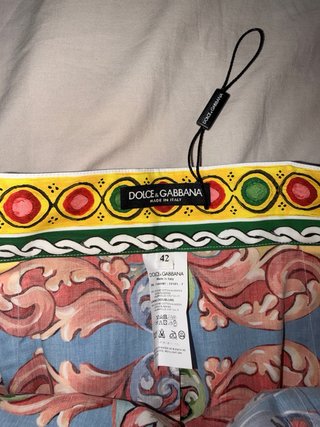 Dolce & Gabbana gonna stampa