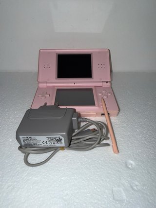 Nintendo DS Lite Rosa Console con Caricabatterie