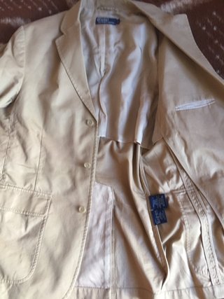 Blazer Polo Ralph Lauren Talla L Beige