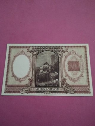 Billete 1000 Pesetas Banco de España 1940