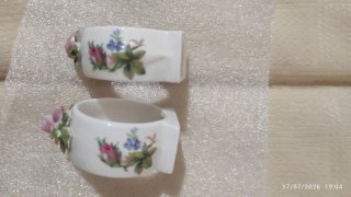 2 Servilleteros Royal Albert Moss Rose