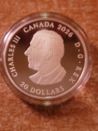 Colección 2 Monedas 10€ y 20$ España-Canadá