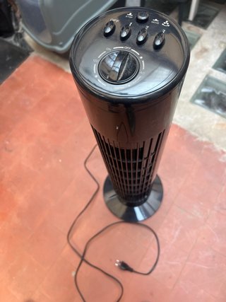 Ventilador de Torre Negro
