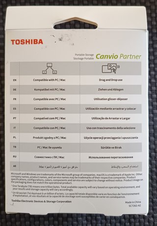 Disco Duro Toshiba  1TB