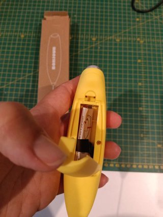 Espumador de leche Bonjour amarillo