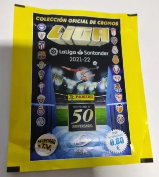 Sobre Cromos LaLiga Santander 2021-22 Panini