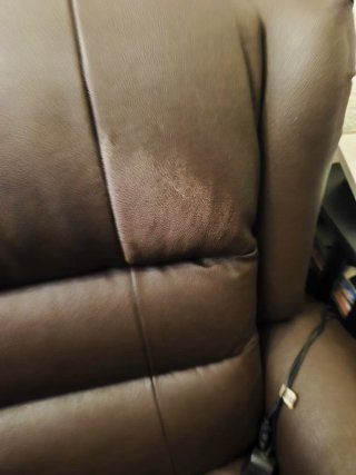 Sillón Elevador HOMCOM Piel Marrón