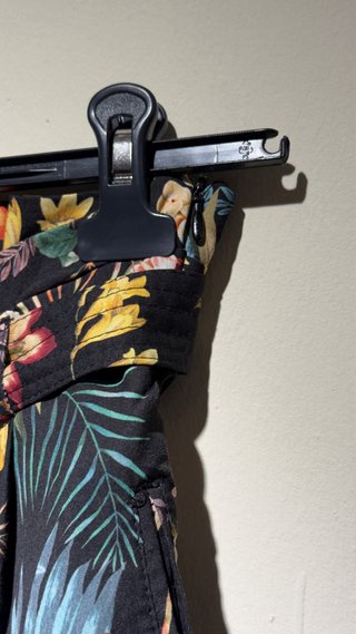 Pantalón Verano Estampado Flores Talla L