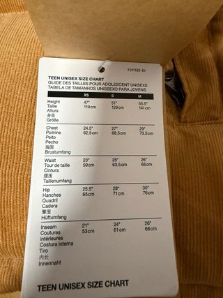 Urge! Cazadora The North Face Beige Corduroy