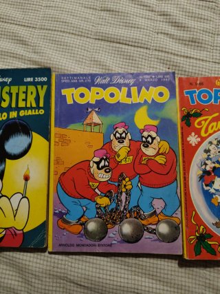 Pezzi topolino rari