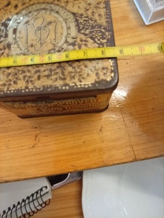 Caja de hojalata vintage Eadie Bros.