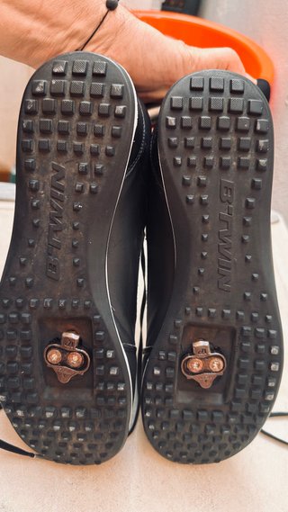 Zapatillas Ciclismo Spinning ROCKRIDER Negras