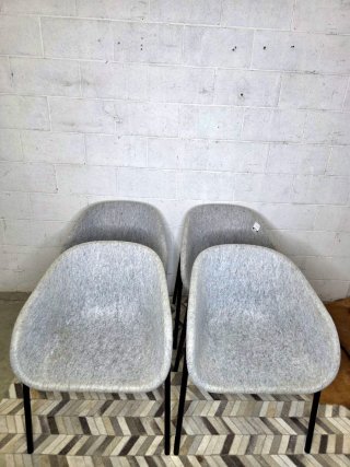 Lote de 4 sillones diseño DeVorm