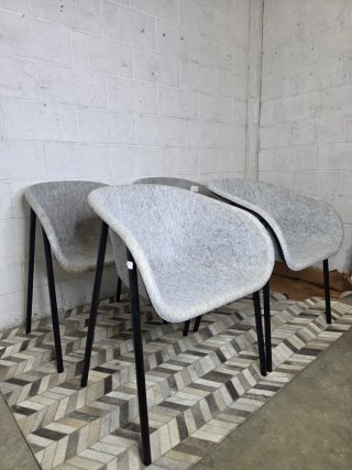Lote de 4 sillones diseño DeVorm