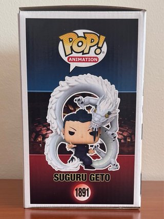 Funko Pop Suguru Geto + Custom Card