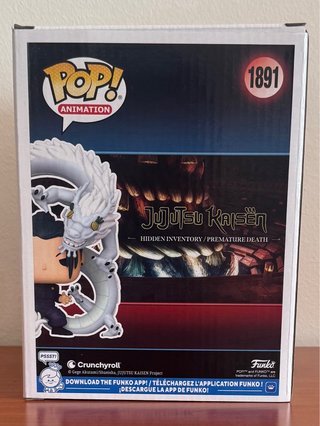 Funko Pop Suguru Geto + Custom Card