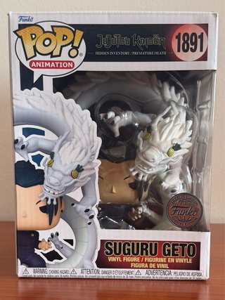 Funko Pop Suguru Geto + Custom Card