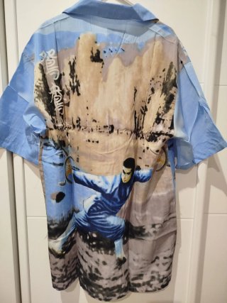 Camisa Estampada Kung Fu Talla L