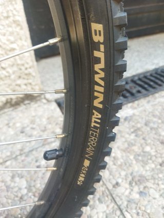 Bicicleta de Montaña BTWIN Blanca