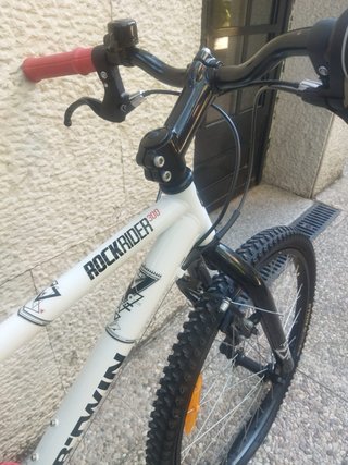 Bicicleta de Montaña BTWIN Blanca